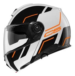 Schuberth C5 Master Helmet -Motorcycle Parts schuberth c5 master helmet black white orange 5