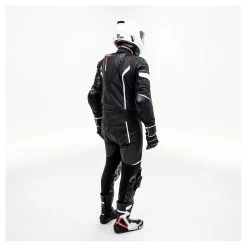 Sedici Chicane One-Piece Race Suit Black/White / 54 [Demo - Good] -Motorcycle Parts sedici chicane one piece race suit black white54 demo good black white 2