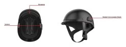 Sena Cavalry Helmet (2XL) -Motorcycle Parts sena cavalry helmet 2