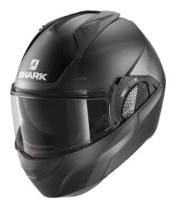 Shark EVO GT ENCKE Helmet -Motorcycle Parts shark evogtencke helmet matte black grey grey