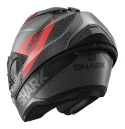 Shark EVO GT ENCKE Helmet -Motorcycle Parts shark evogtencke helmet matte black red grey 3