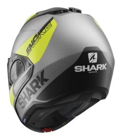 Shark EVO GT ENCKE Helmet -Motorcycle Parts shark evogtencke helmet matte grey yellow black 2