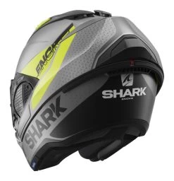 Shark EVO GT ENCKE Helmet -Motorcycle Parts shark evogtencke helmet matte grey yellow black 3