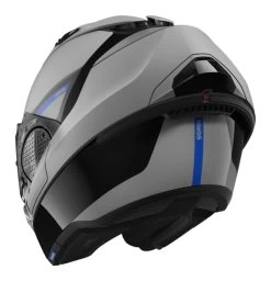Shark EVO GT SEAN Helmet -Motorcycle Parts shark evogtsean helmet matte grey black blue 3