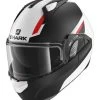 Shark EVO GT SEAN Helmet 1 Shark EVO GT SEAN Helmet -Motorcycle Parts shark evogtsean helmet white matte black red