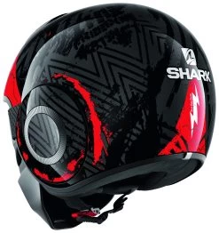 Shark Street Drak Crower Helmet -Motorcycle Parts shark street drak crower mat black anthracite red 1