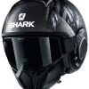 Shark Street Drak Crower Helmet -Motorcycle Parts shark street drak crower mat black anthracite silver