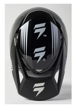 Shift White Label Bliss Helmet -Motorcycle Parts shift whit3 label bliss helmet black white 2