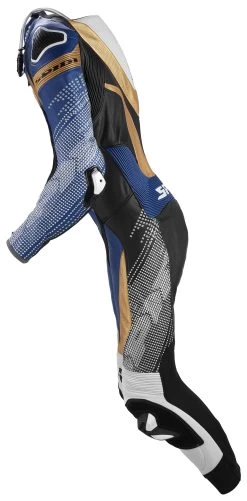 Spidi Supersonic Pro Perforated Race Suit 9 Spidi Supersonic Pro Perforated Race Suit -Motorcycle Parts spidi supersonic perf pro racesuit black blue gold46 1
