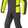 Spidi Touring Two Piece Rain Suit 2 Spidi Touring Two Piece Rain Suit -Motorcycle Parts spidi touring2 piece rain suit black fluo yellow