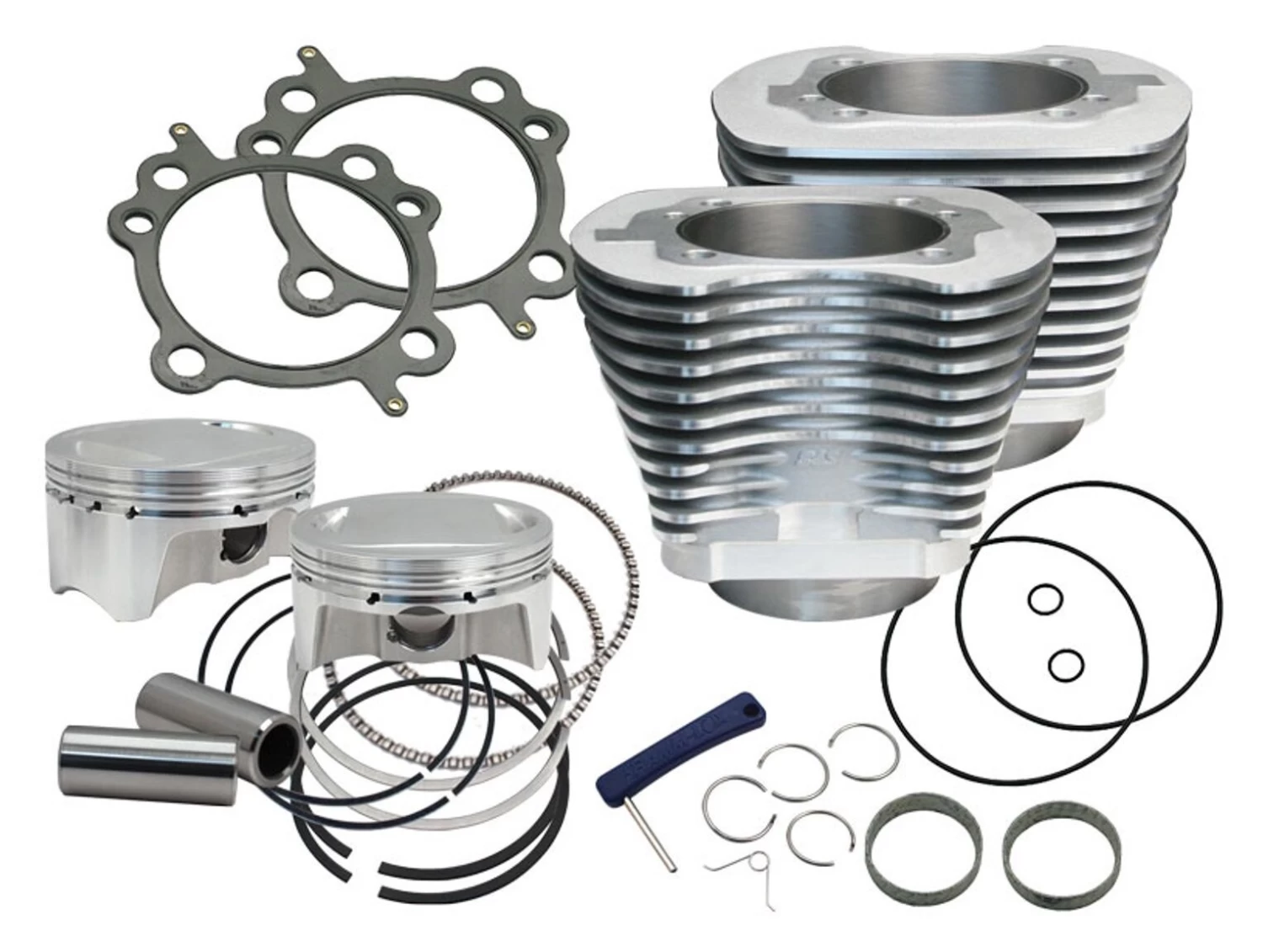 S&S Cycle 100" Sidewinder Big Bore Kit For Harley Twin Cam 1999-2006 - Image 2