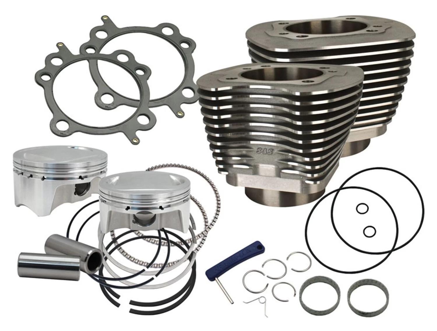 S&S Cycle 100" Sidewinder Big Bore Kit For Harley Twin Cam 1999-2006