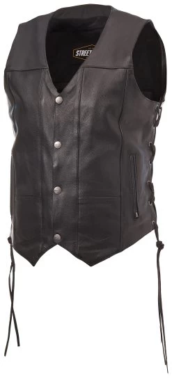 Street & Steel 2nd Amendment 2 Leather Vest