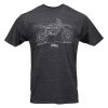 Thor Hallman HL500 T-Shirt -Motorcycle Parts thor hallman hl500 t shirt black