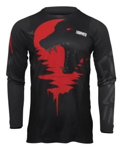 Thor Pulse Counting Sheep Jersey -Motorcycle Parts thor pulse counting sheep jersey black red 2