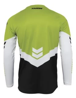 Thor Sector Chevron Jersey 13 Thor Sector Chevron Jersey -Motorcycle Parts thor sector chevron jersey black green white 1
