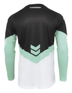 Thor Sector Chevron Jersey 15 Thor Sector Chevron Jersey -Motorcycle Parts thor sector chevron jersey black green white 3