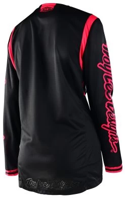 Troy Lee Designs Women's GP Mono Jersey -Motorcycle Parts troy lee designs womens gp mono jersey black flo red 1