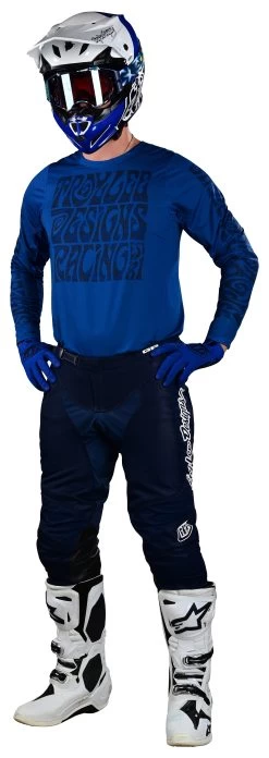 Troy Lee Designs Troy Lee GP Pro Air Manic Monday Jersey -Motorcycle Parts troy lee gp pro air manic monday jersey blue 2