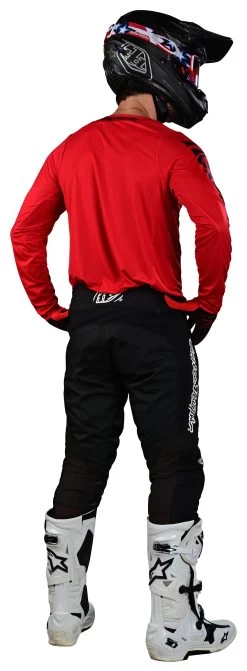 Troy Lee Designs Troy Lee GP Pro Air Manic Monday Jersey -Motorcycle Parts troy lee gp pro air manic monday jersey red 3