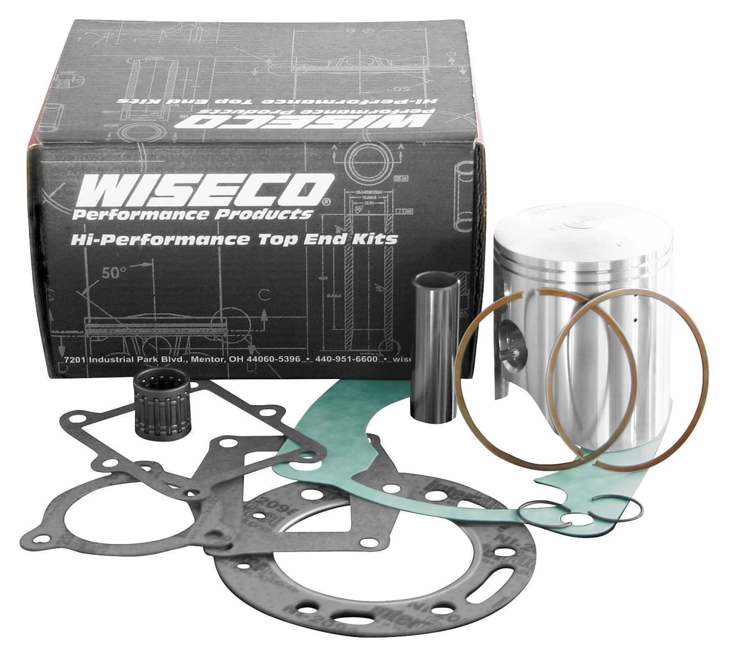 Wiseco Pro Lite Piston Kit Suzuki RM125 2004-2007 54.0/Stock Bore [Open Box]
